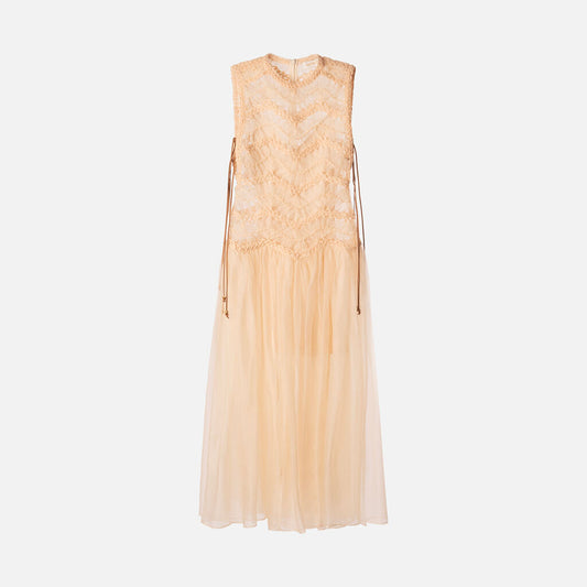 Zimmermann Cream Silk "Illuminate" Dress