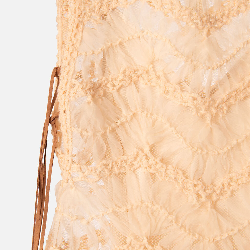 Zimmermann Cream Silk "Illuminate" Dress