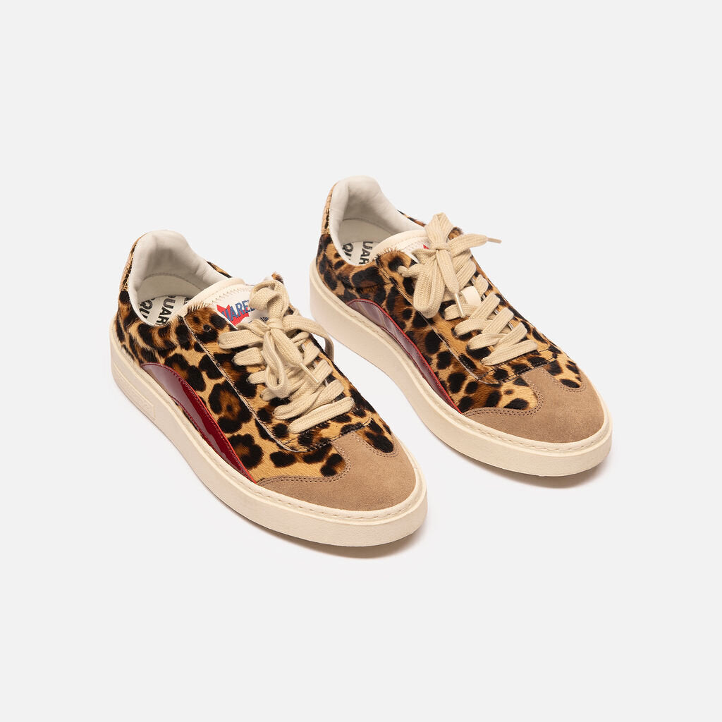 DSquared2 Leopard Pony Hair Sneakers