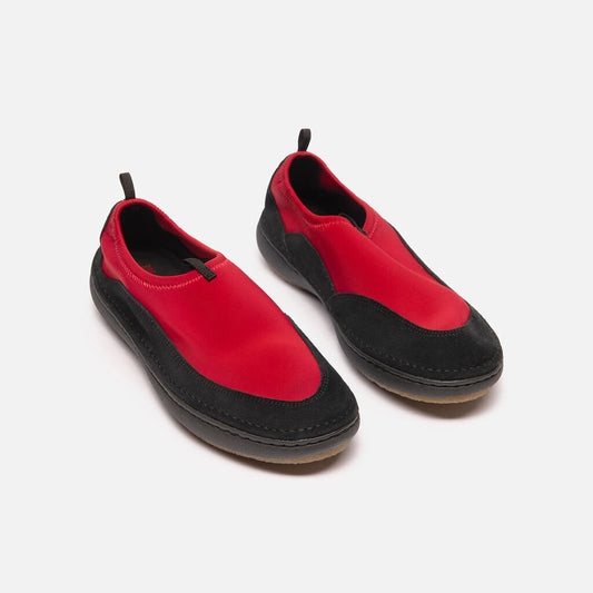 Polo by Ralph Lauren Red and Black Slip on Trainer