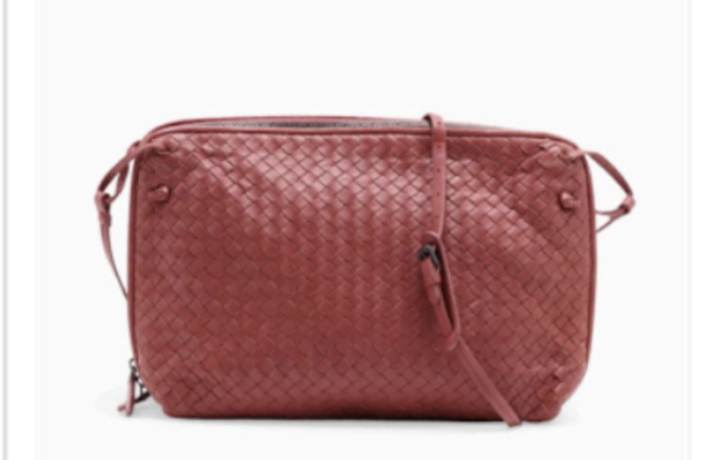 Rust Intrecciato Nodini Crossbody