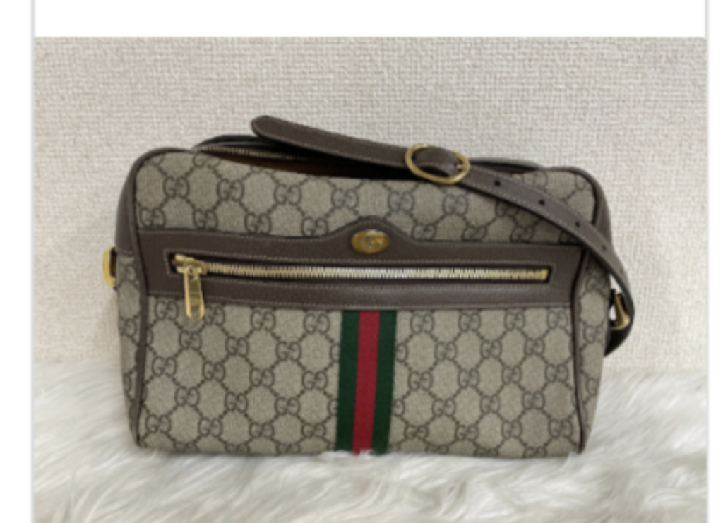 Tan Small Mono Ophidia Camera Bag