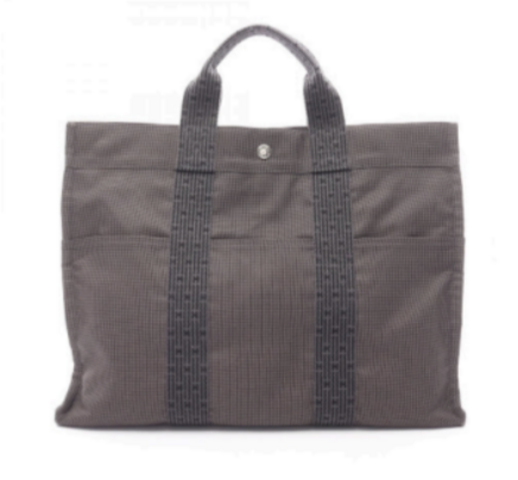 Gray Canvas Herline Tote