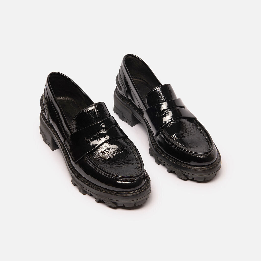 Rag & Bone Black Patent Loafer
