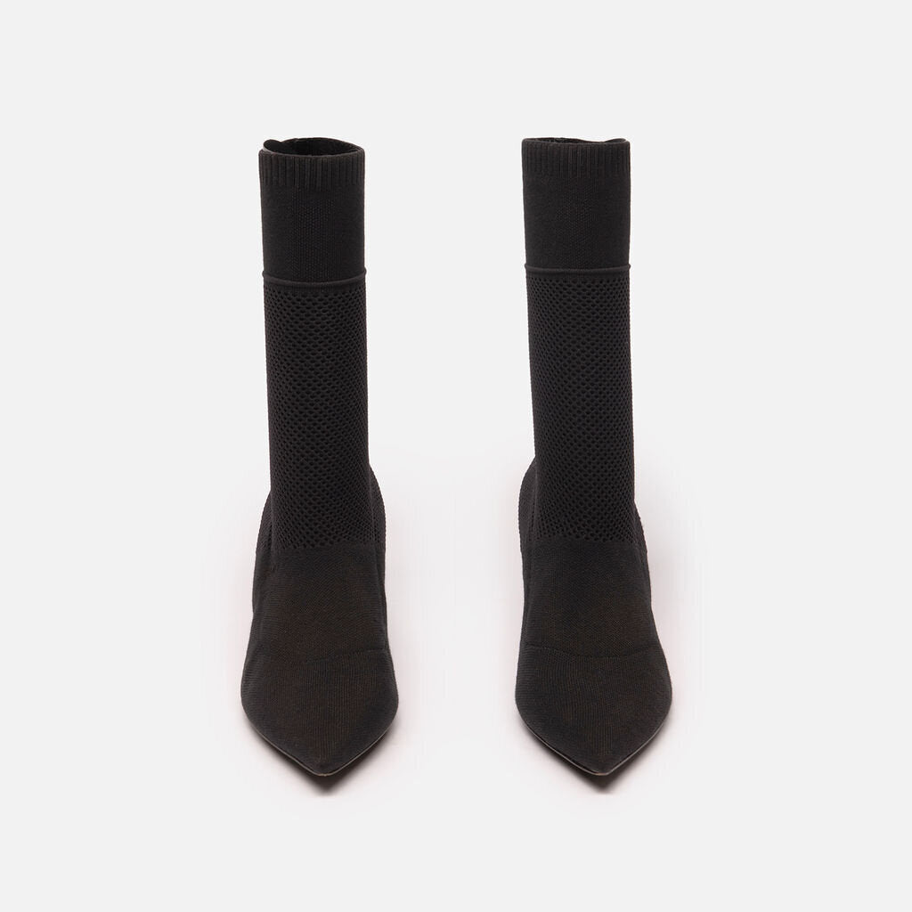 Burberry Black Ankle Sock Boots