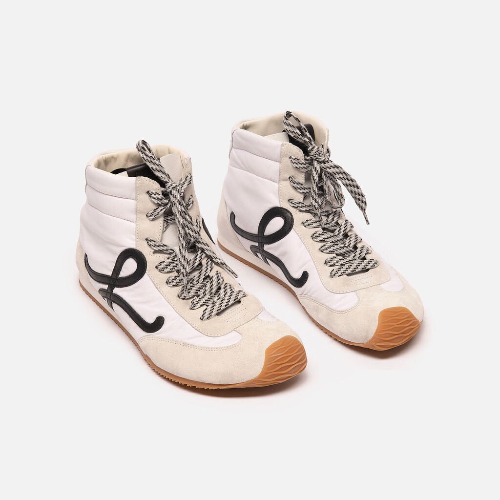Loewe White Hi Top Sneakers
