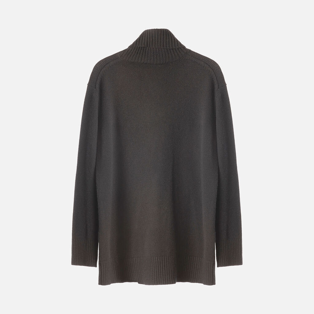 Libertine Black Cashmere Patch Sweater