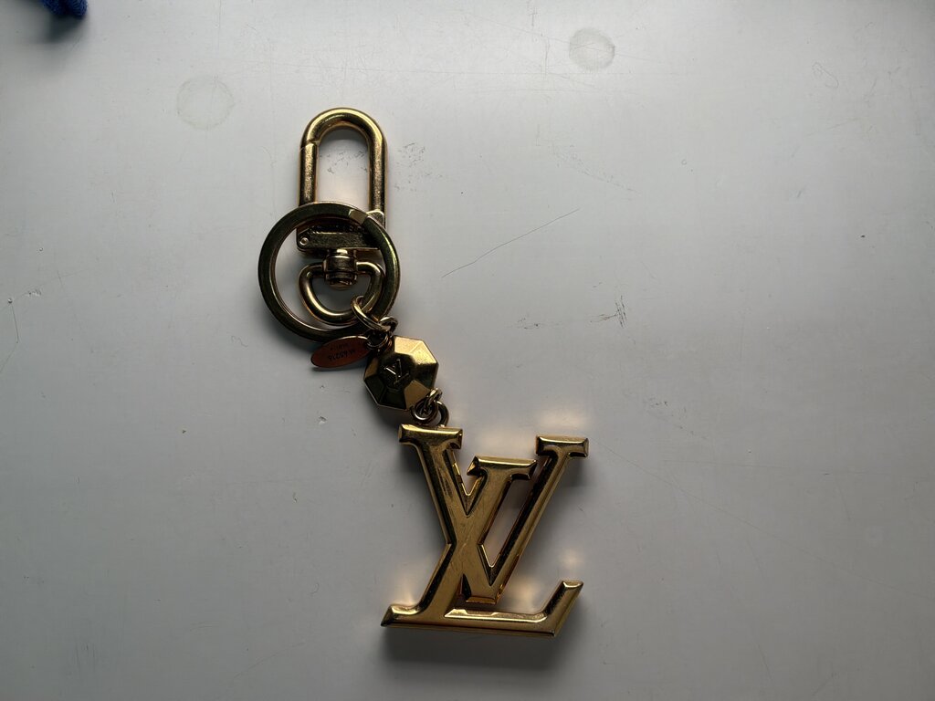 Faceted Bag Charm/ Key Holder