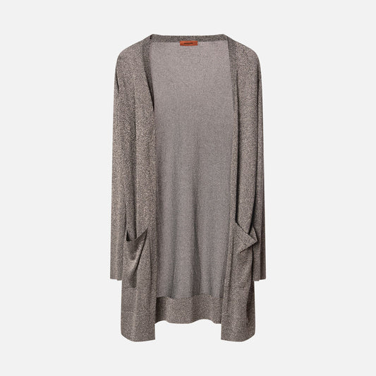 Missoni Silver Viscose Blend Cardigan
