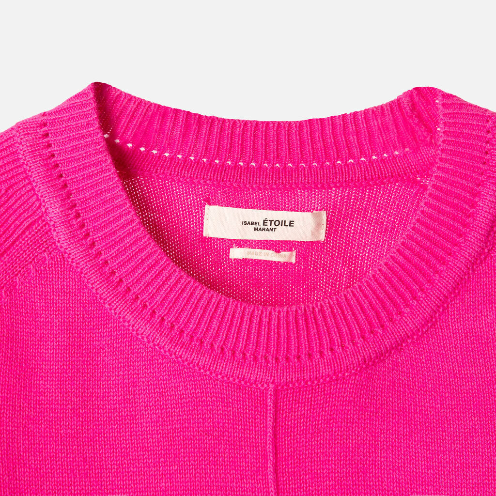Isabel Marant Pink Cotton & Wool Sweater