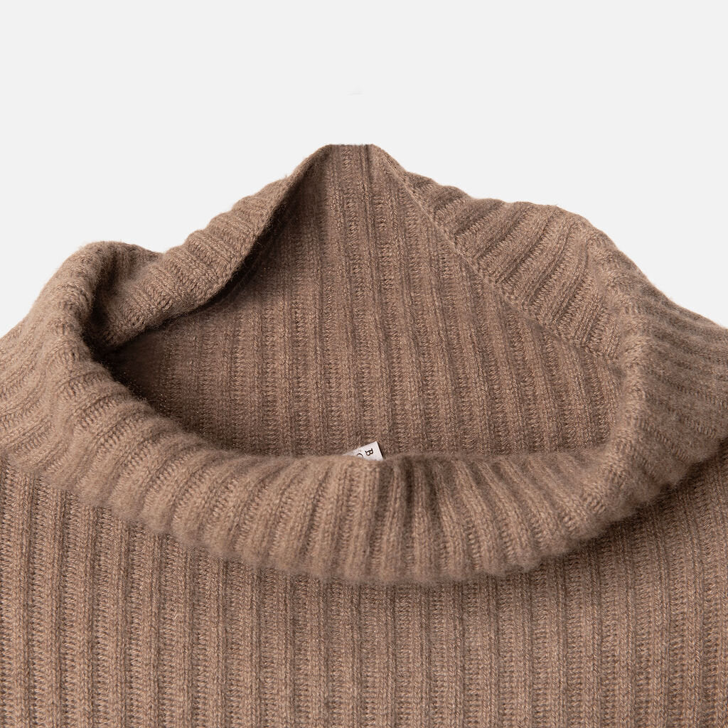 Brunello Taupe Cashmere Sweater