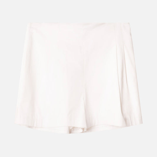 Carolina Herrera White High Waisted Short