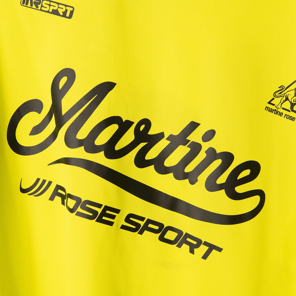 Martine Rose Neon Yellow Poly Jersey