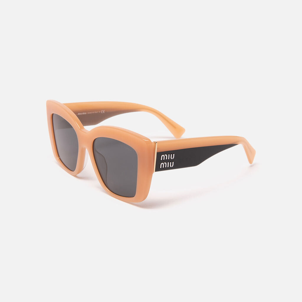 Miu Miu Pale Pink Oversized Sunglasses