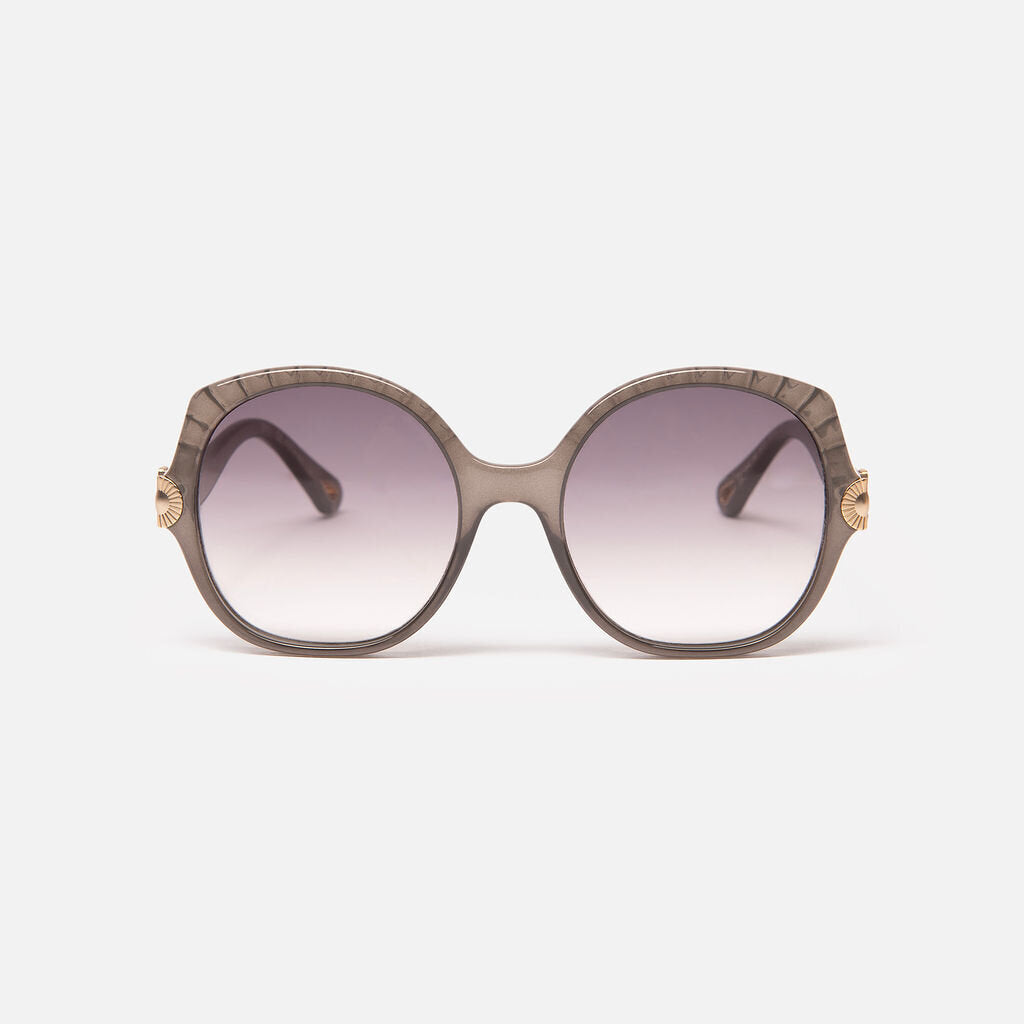 Chloe Grey Oversized Sunglasses