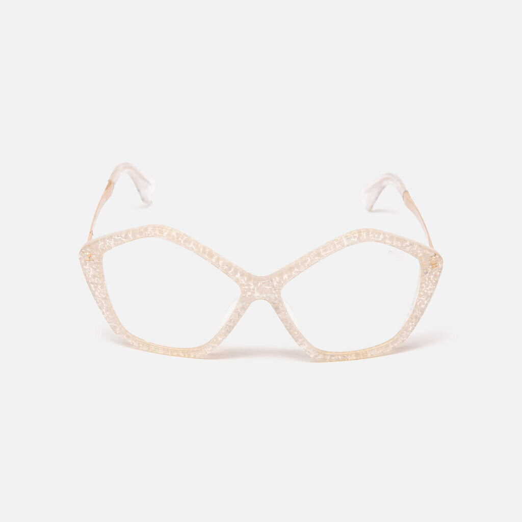 Miu Miu Clear Cat Eye Gradient Sunglasses