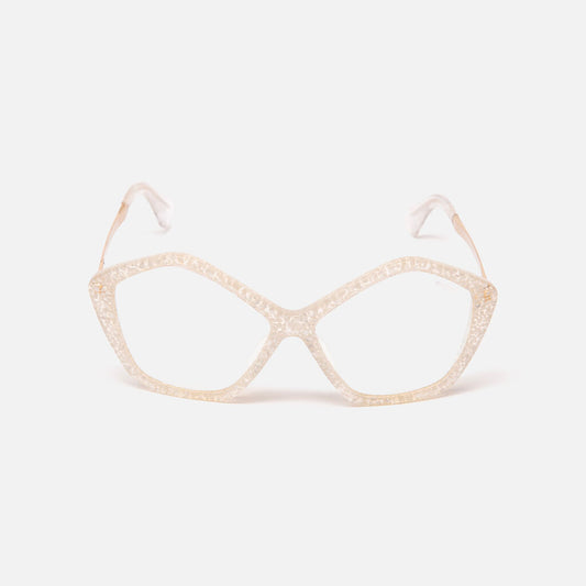 Miu Miu Clear Cat Eye Gradient Sunglasses