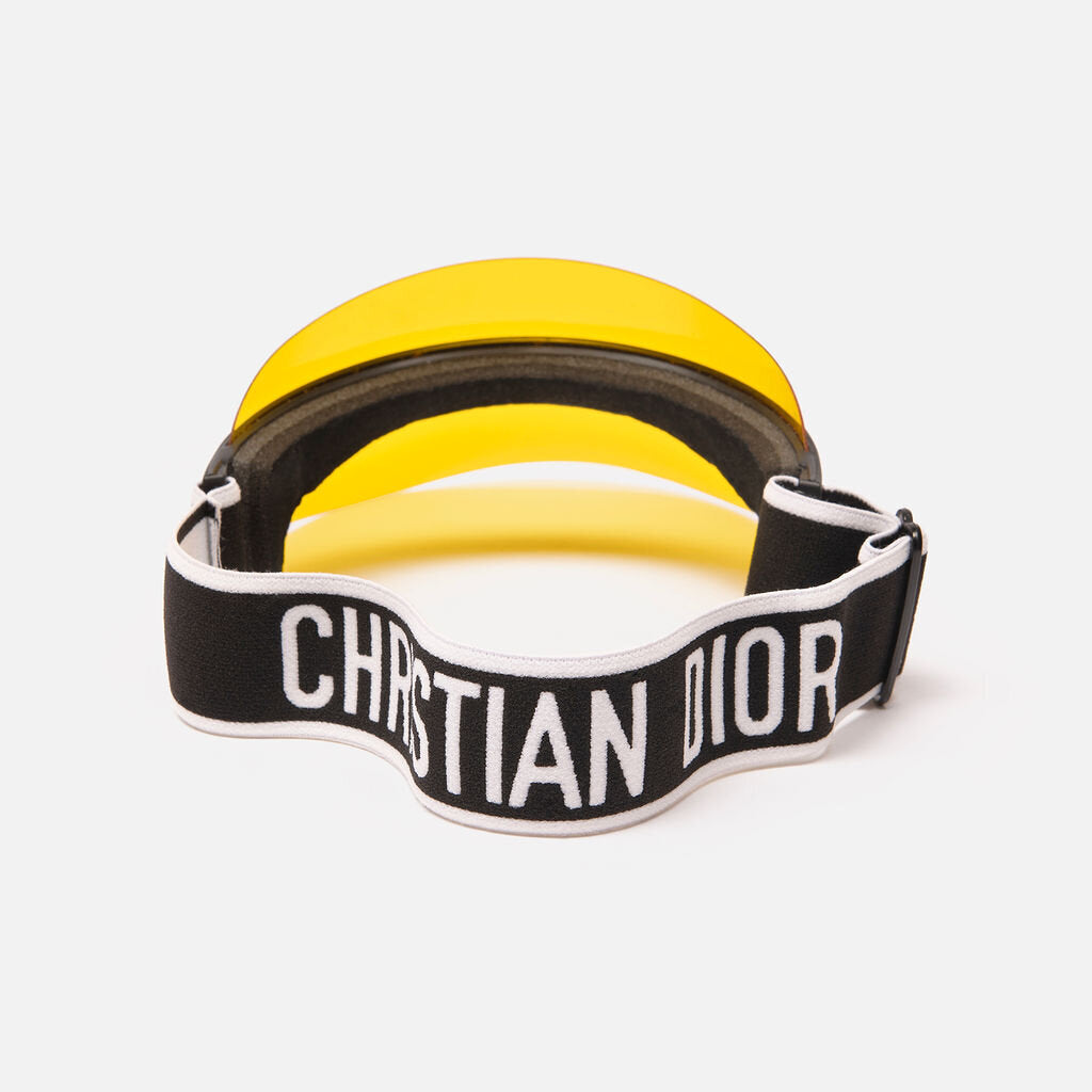 Christian Dior Yellow J'Adior Sun Visor