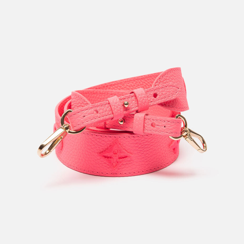 Louis Vuitton Bright Pink Bag Strap