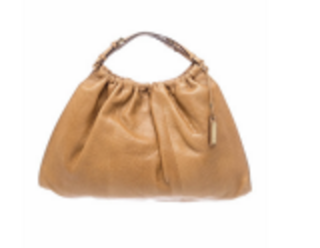 Tan Lizard Hobo Bag