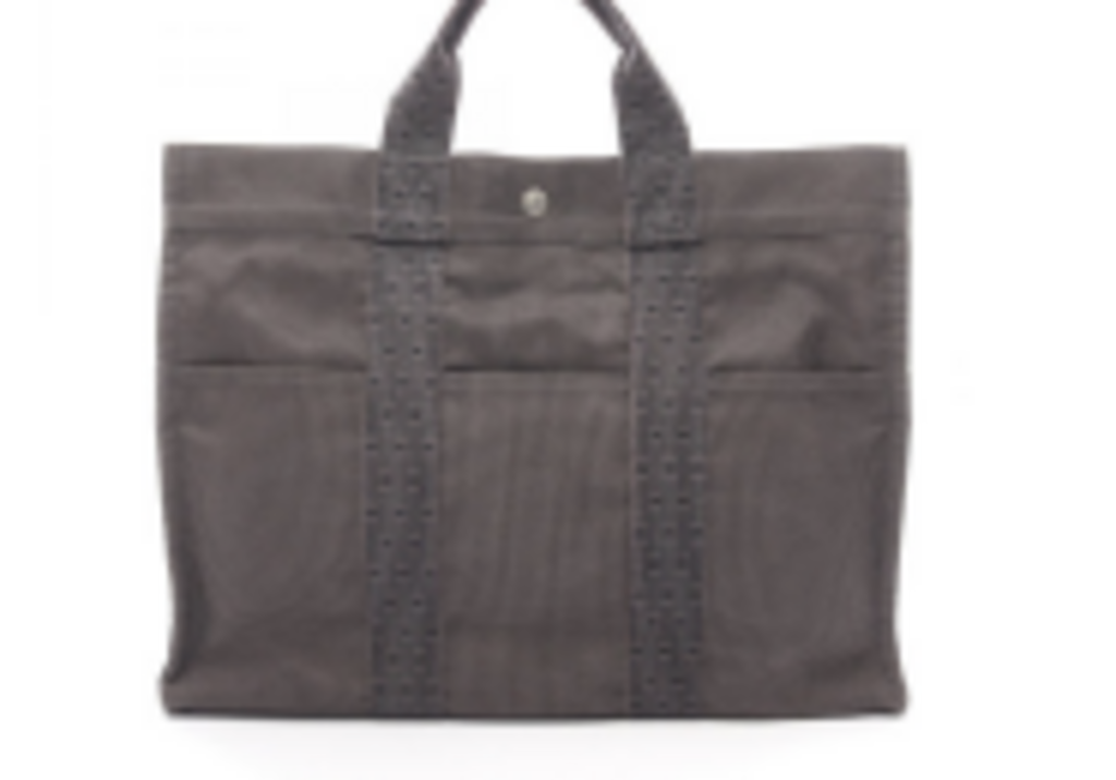 Gray Canvas Herline Tote