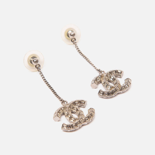 Chanel Drop Chain Earrings