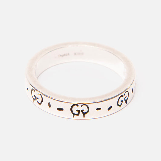 Gucci Silver GG Ring
