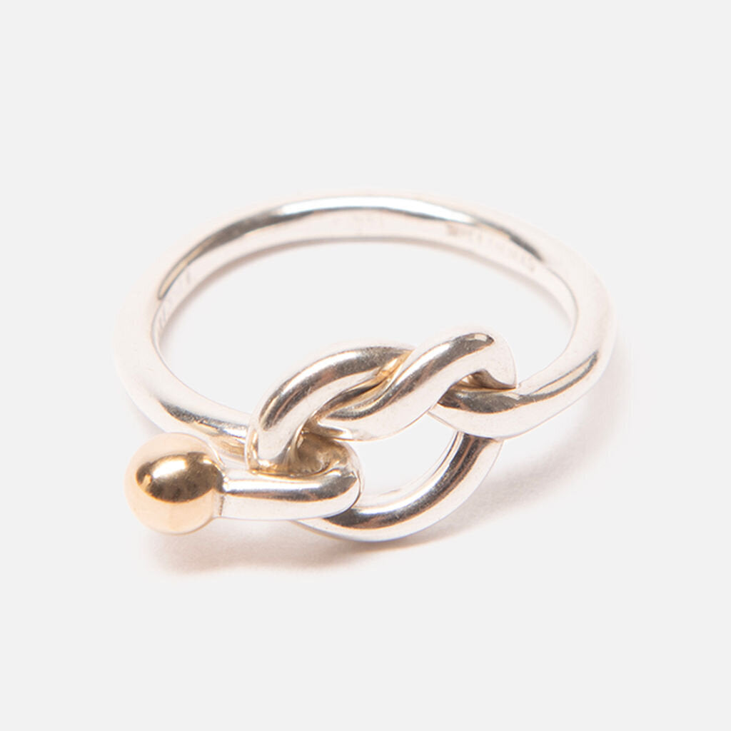 Tiffany & Co Gold & Silver Love Knot Ring