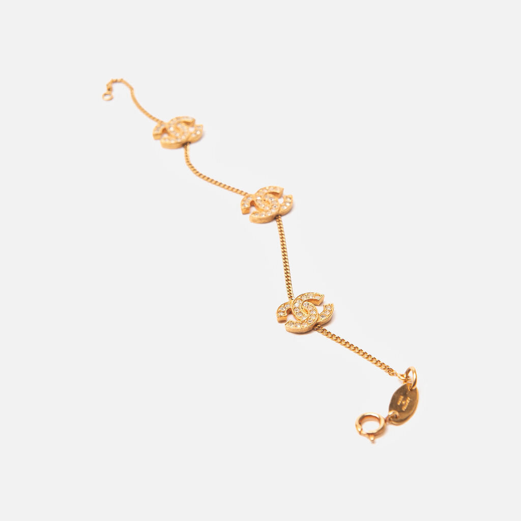 Chanel GT 3 “CC” Chain Bracelet