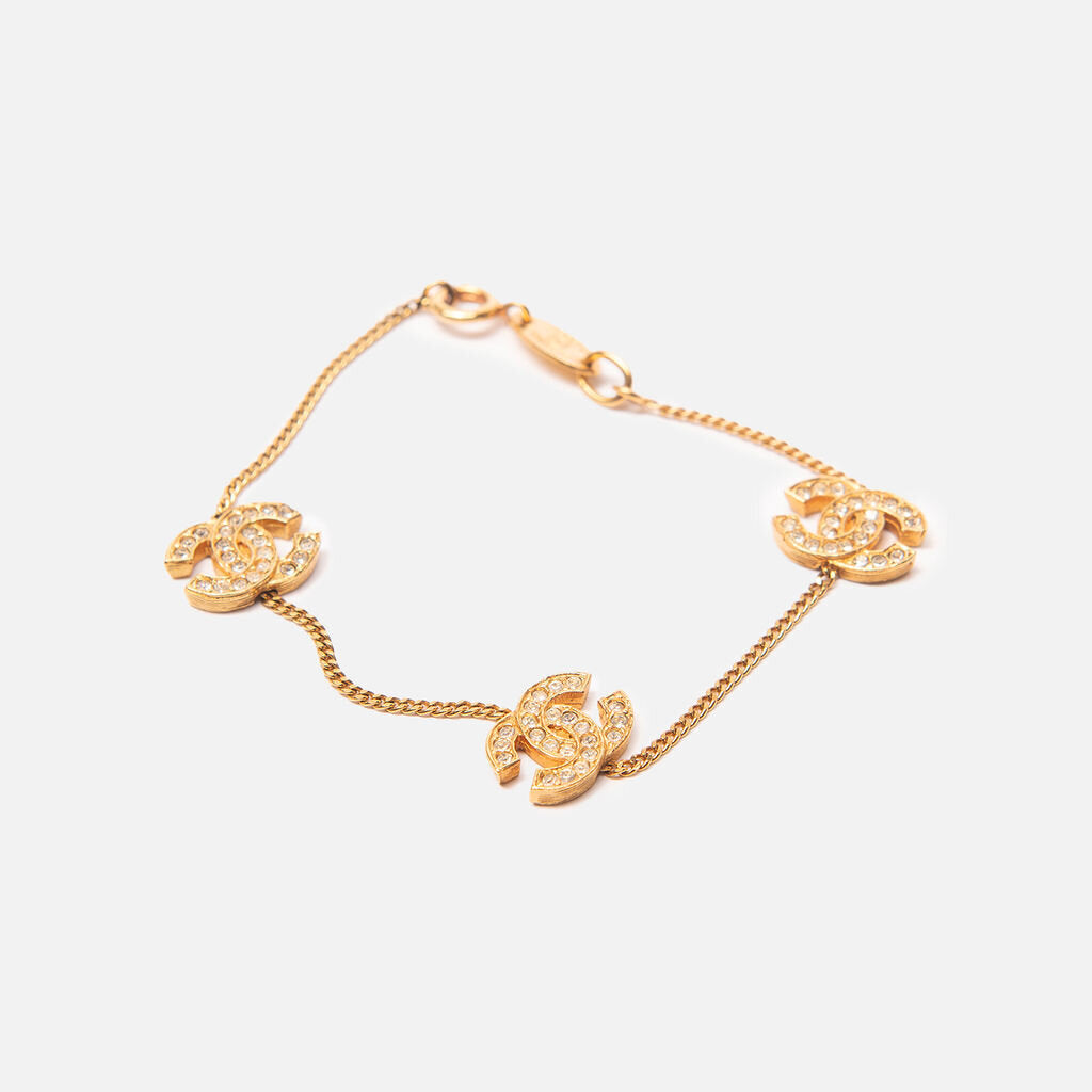 Chanel GT 3 “CC” Chain Bracelet