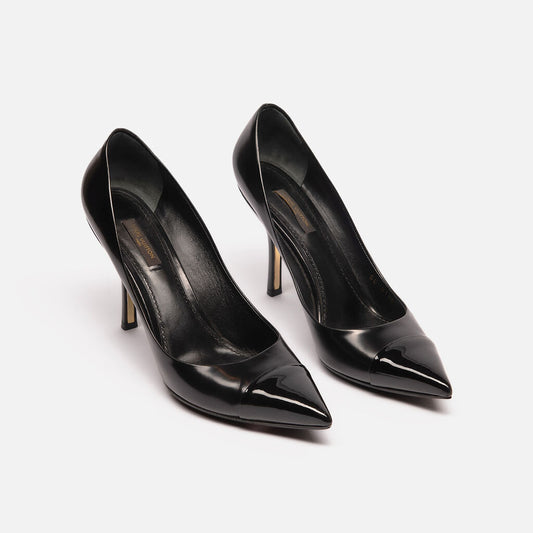 Louis Vuitton Black Leather Pump
