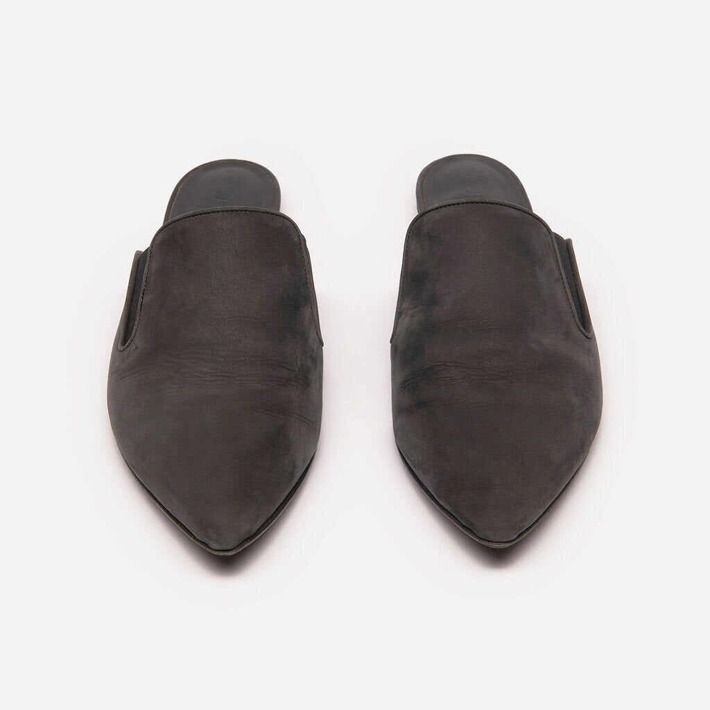 Jenni Kayne Black Suede Slides