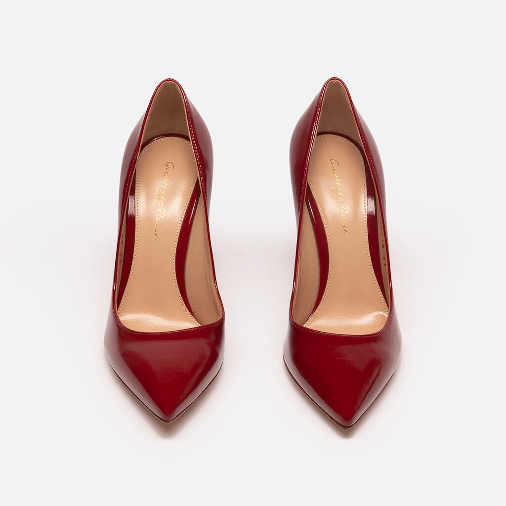 Gianvito Rossi Red Patent Leather Heek