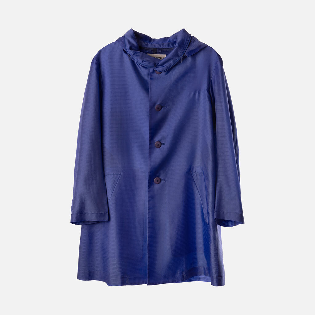 Issey Miyake Blue Poly Jacket