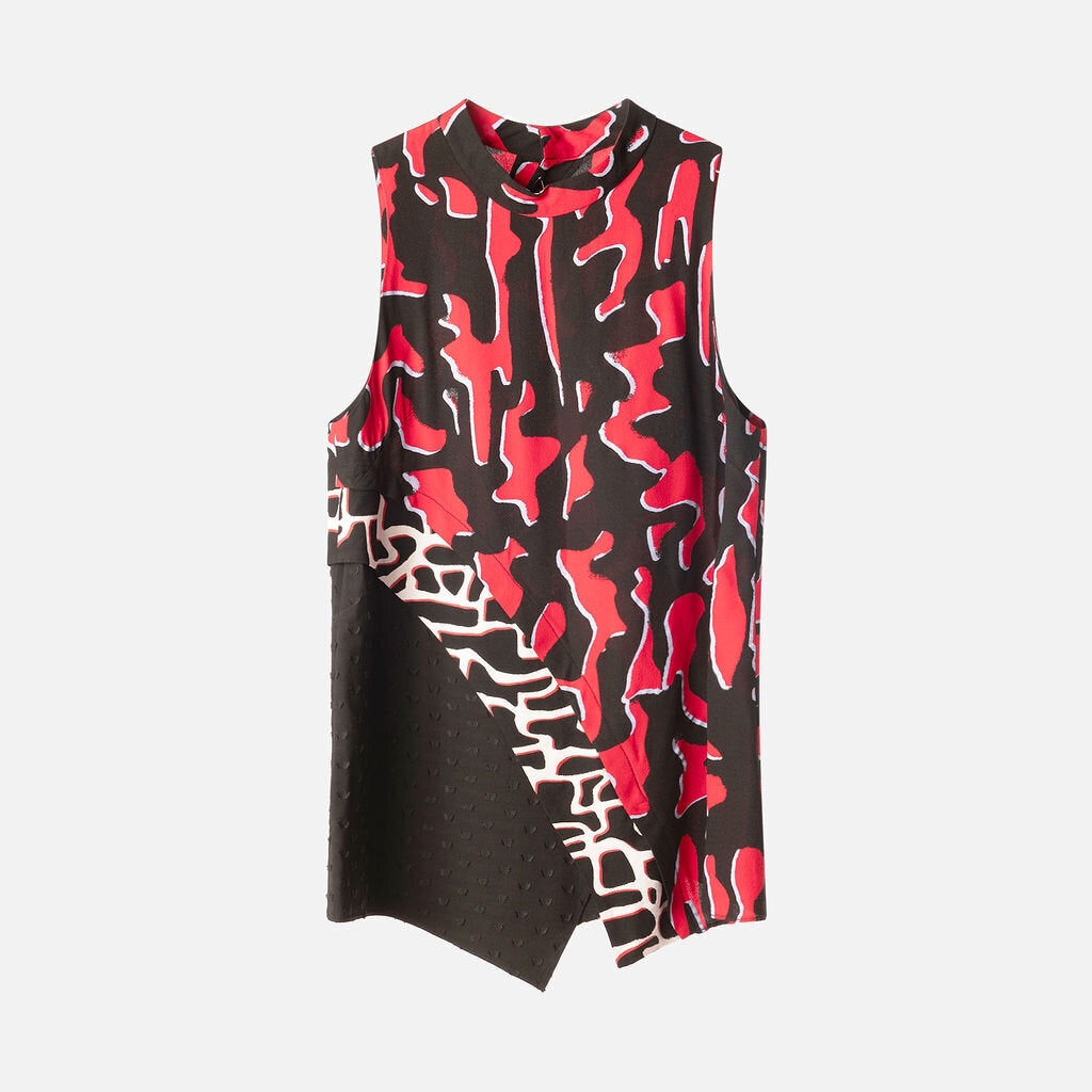 Proenza Schouler Multicolor Viscose Tank