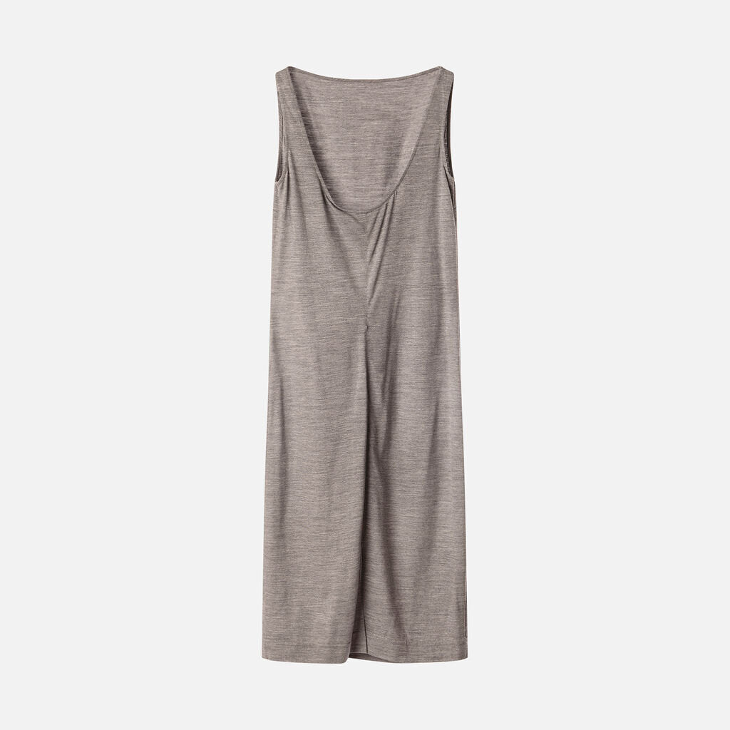 Burberry Gray Wool Dress + Capelet