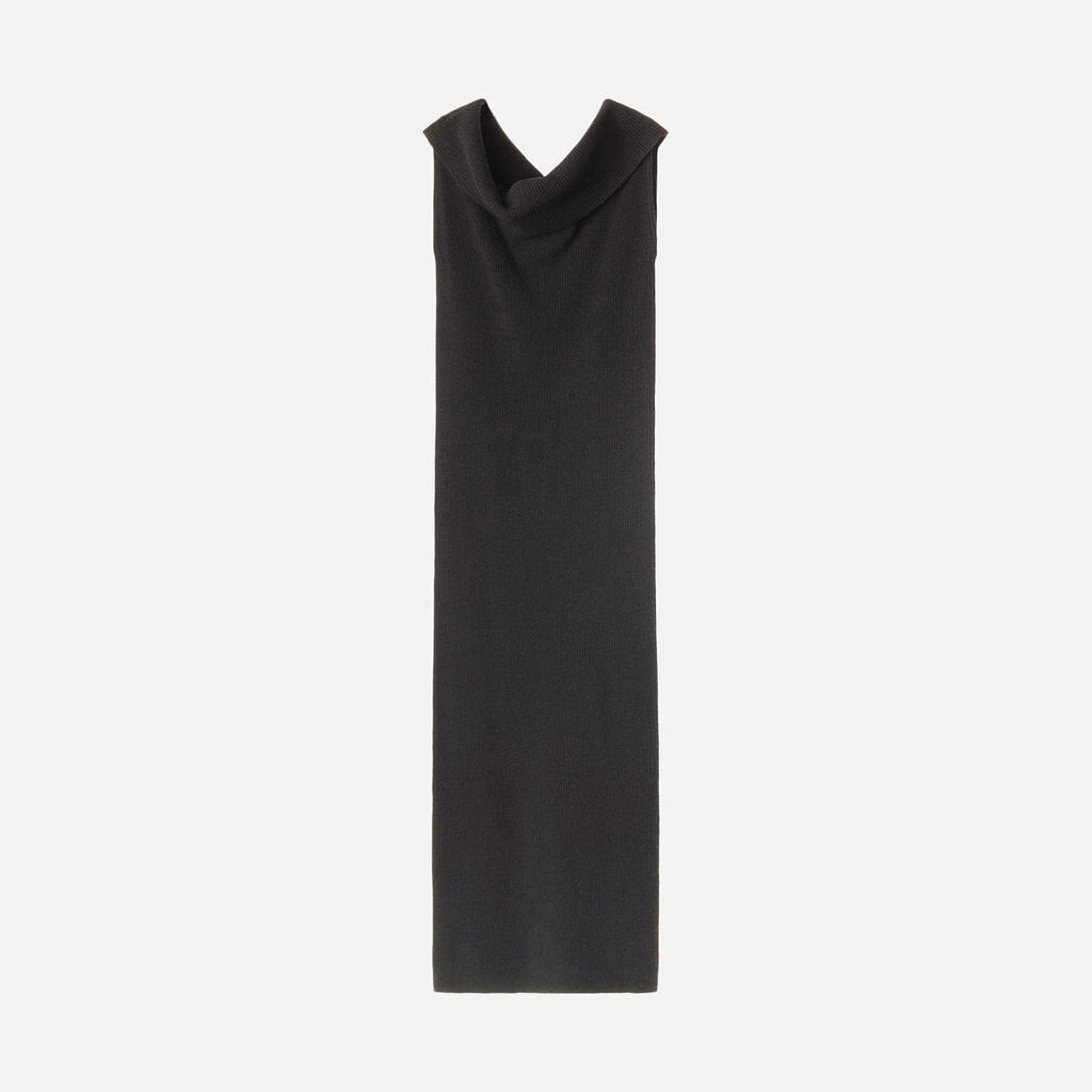 Toteme Black Off Shoulder Knit Dress (NWT 680)
