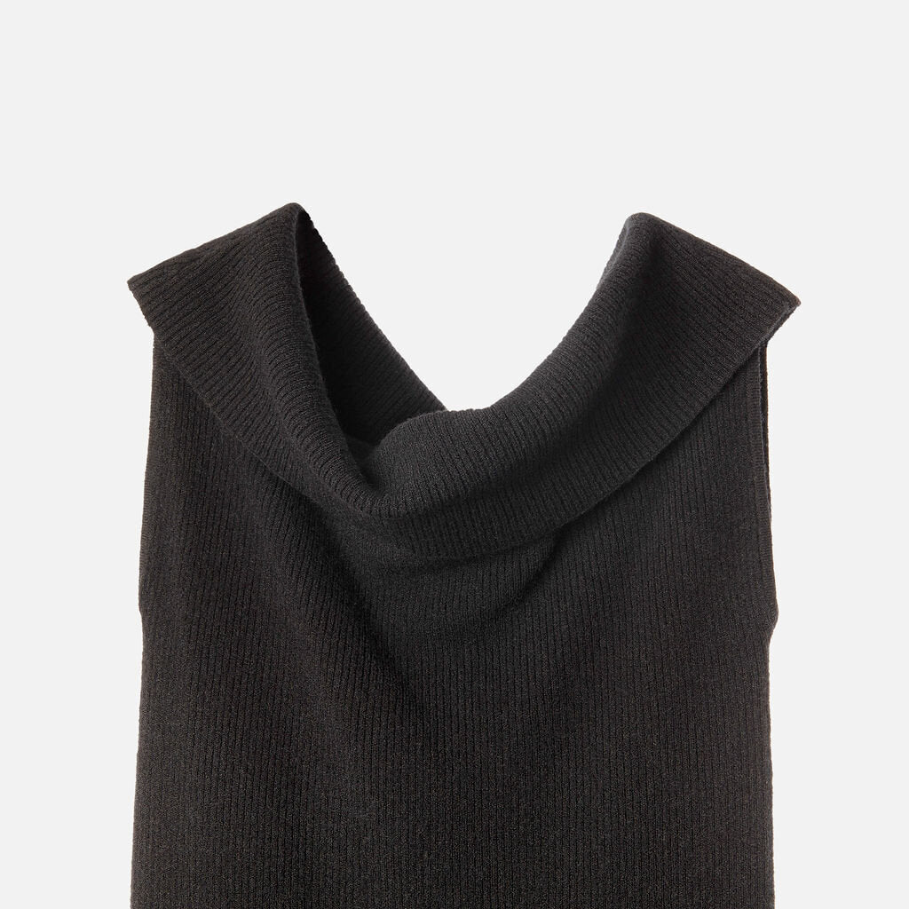 Toteme Black Off Shoulder Knit Dress (NWT 680)