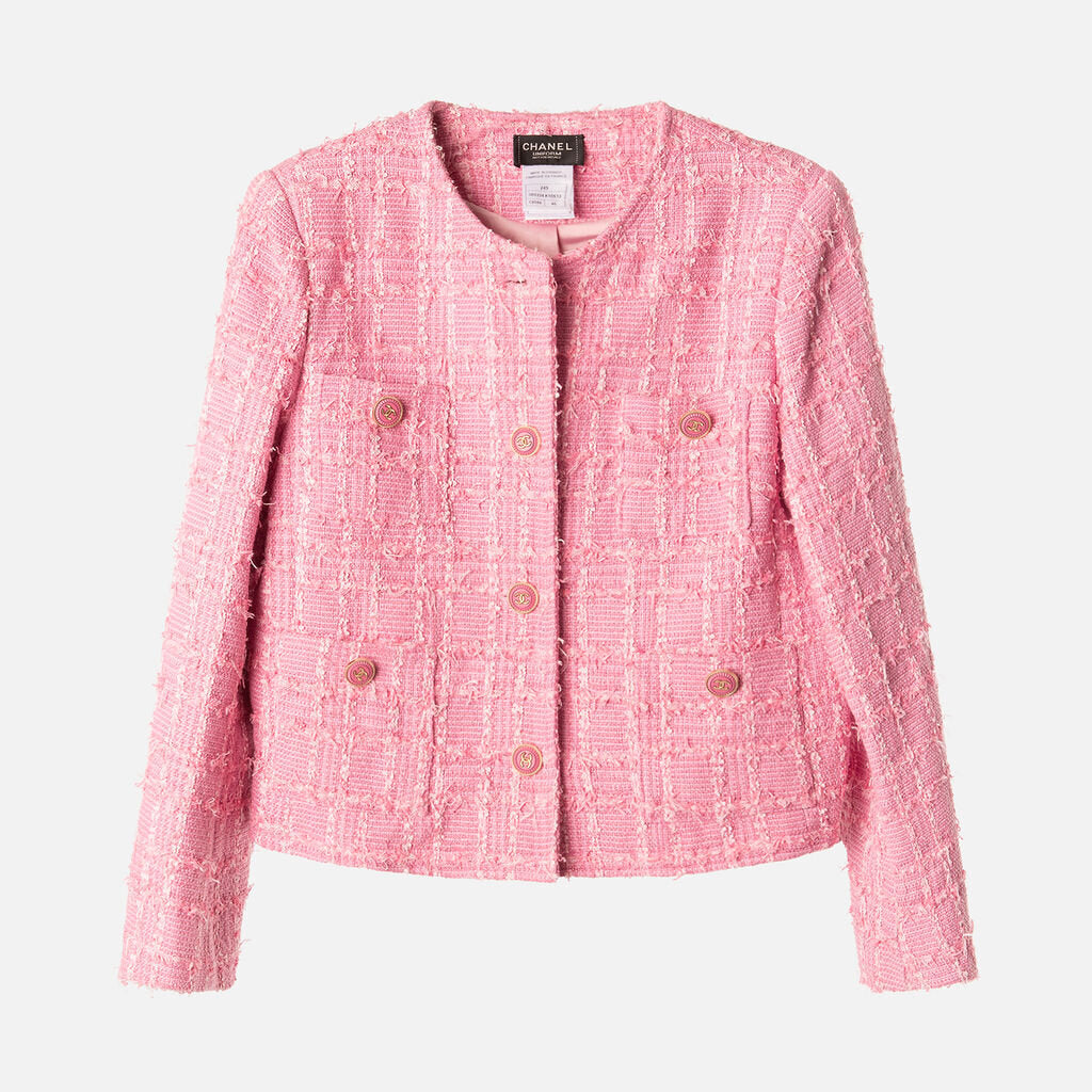 Chanel Tweed Pink Uniform