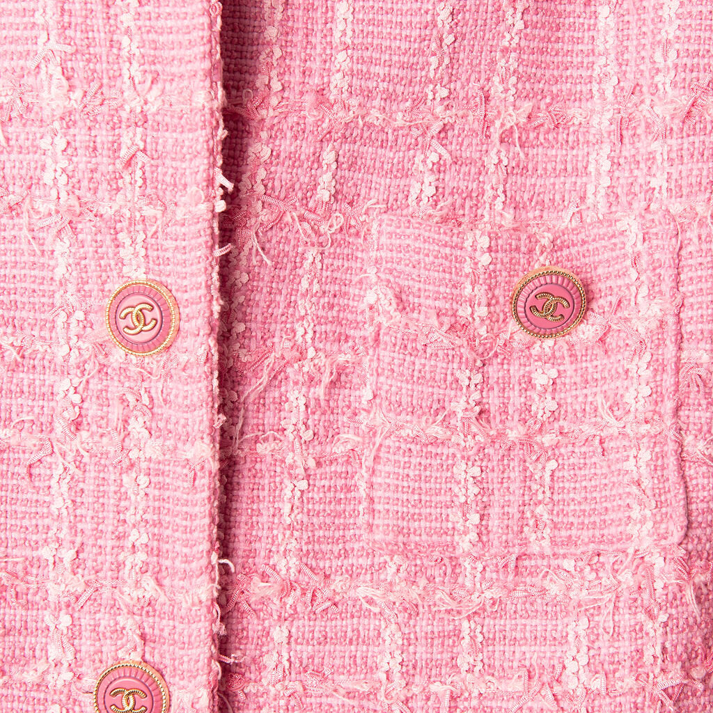 Chanel Tweed Pink Uniform