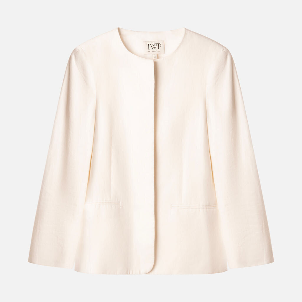 TWP White Linen Jacket