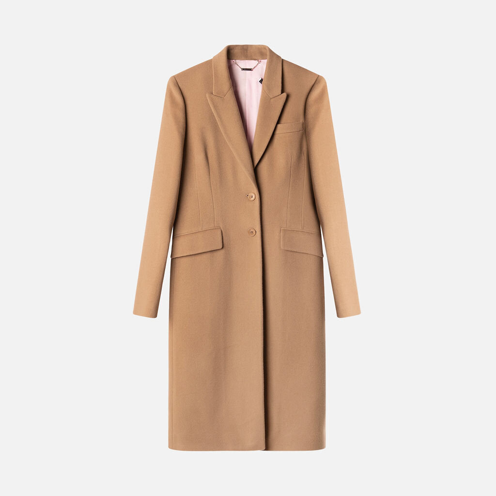Givenchy Beige Wool and Cashmere Coat