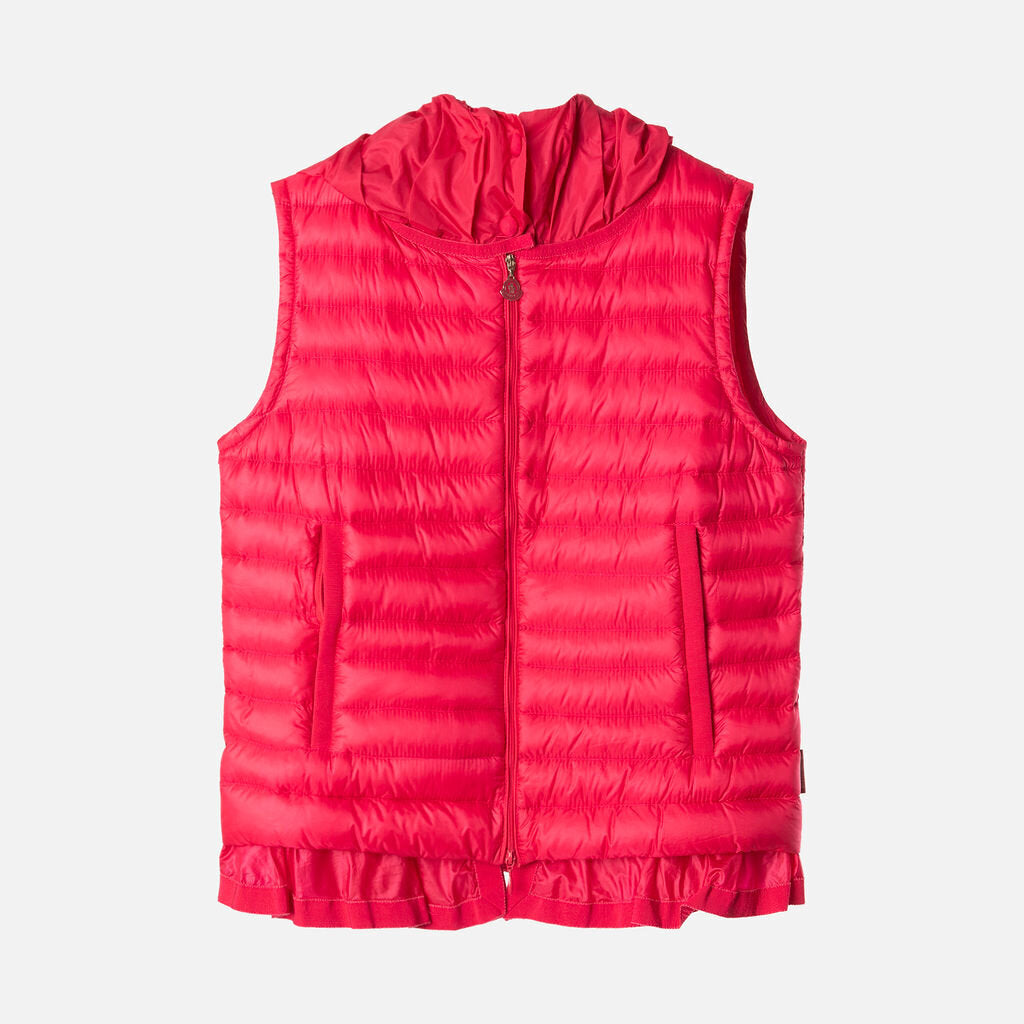 Moncler Pink Down Puffer Vest