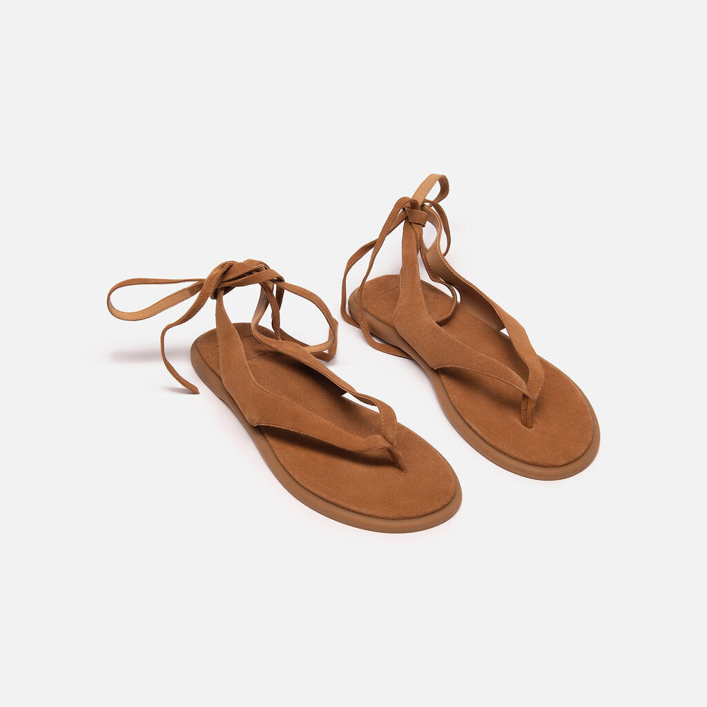 Dolce Vita Brown Suede Sandals
