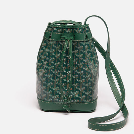 Goyard Green Bucket Bag