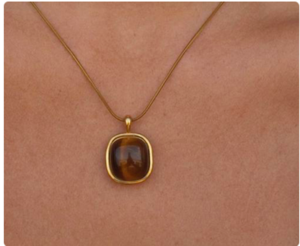 Monroe Necklace YG - 16.5-18.5"