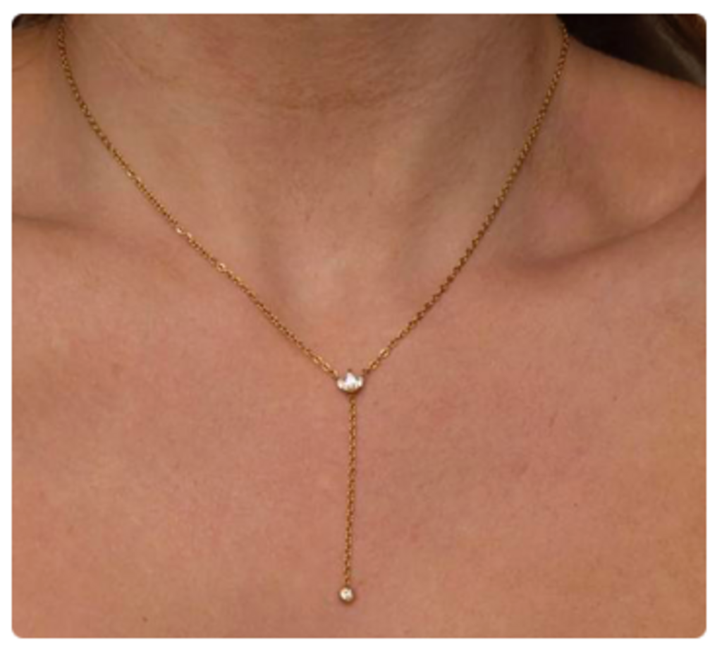 Capri Necklace YG - 16-18'