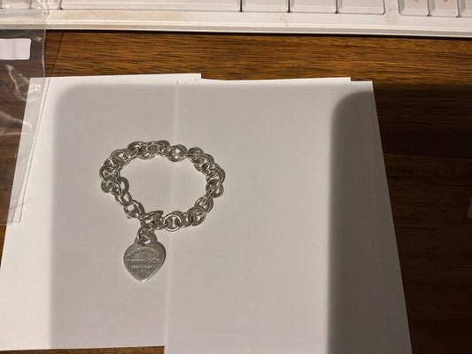 Tiffany & Co Sterling Charm Bracelet