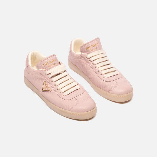Prada Pink Leather Sneaker