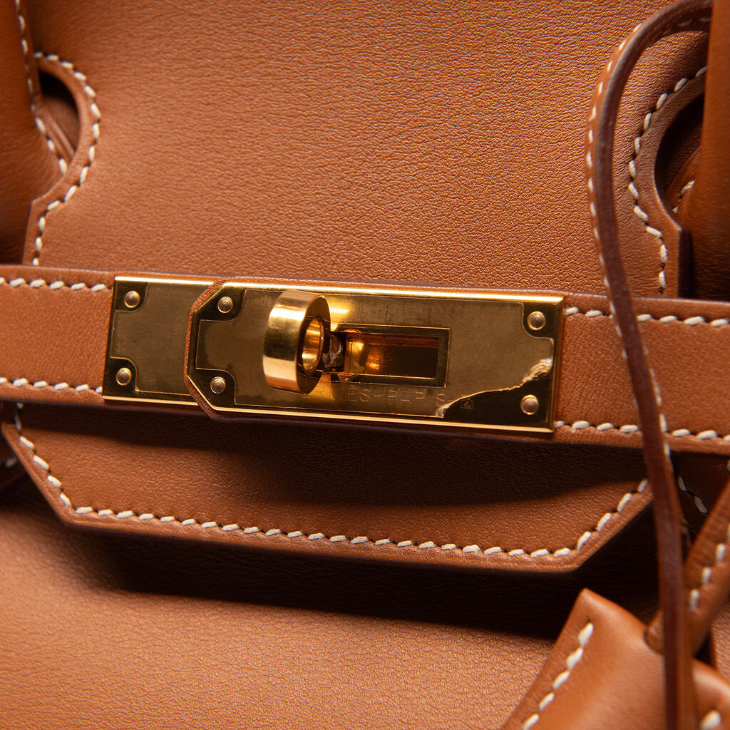 Hermes Birkin 30 Gold GHW Swift
